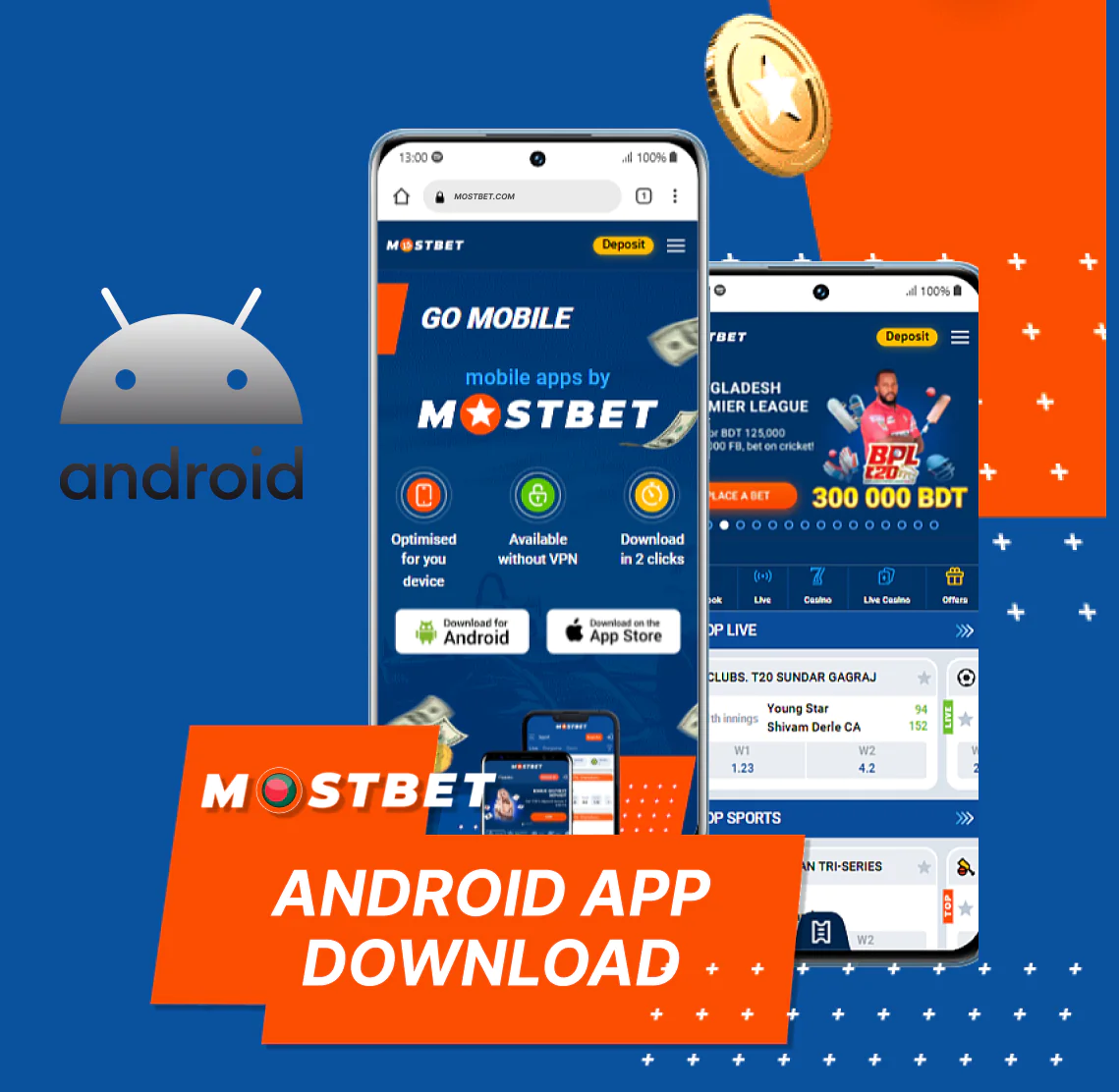 System requirements for Mostbet Android installation